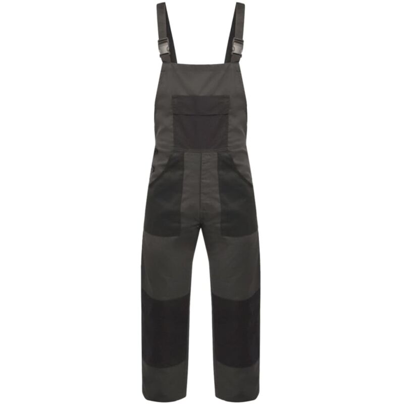 

vidaXL Mono de trabajo de hombre talla XL gris - Gris