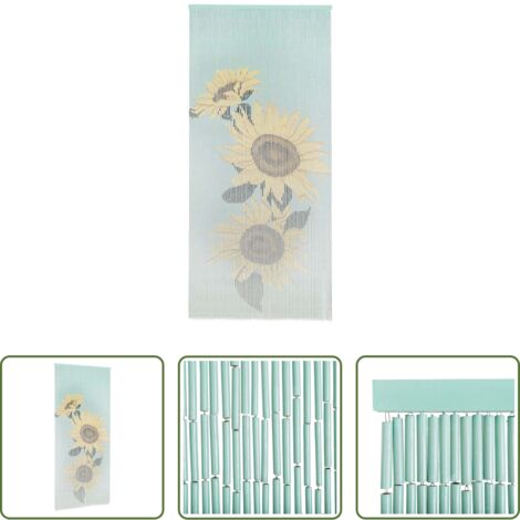 vidaXL Mosche -  Tenda Antimosche per Porte in Bambù 90x200 cm