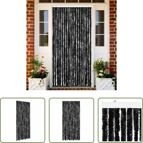 vidaXL Mosche -  Zanzariera Antracite 90x220 cm Ciniglia