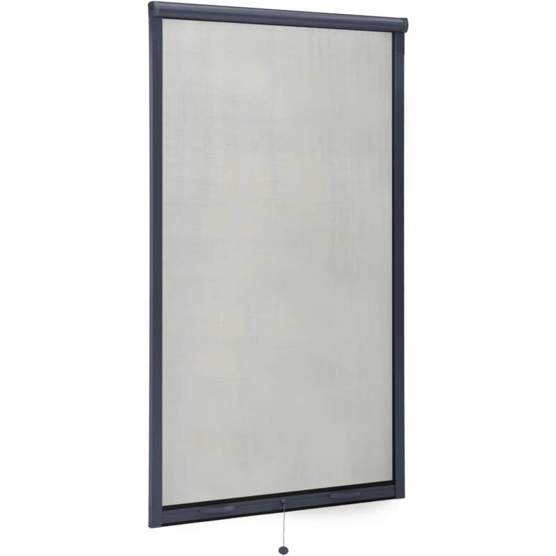

Mosquitera enrollable para ventanas gris antracita 90x170 cm - Antracita - Vidaxl