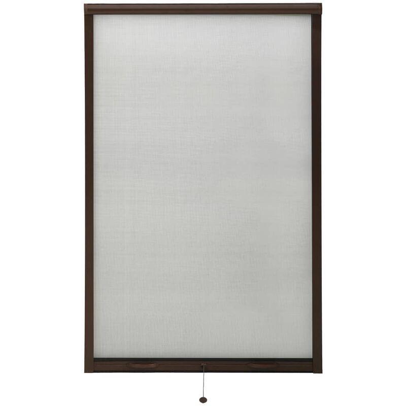 

Mosquitera enrollable para ventanas marrón 100x170 cm - Marrón - Vidaxl