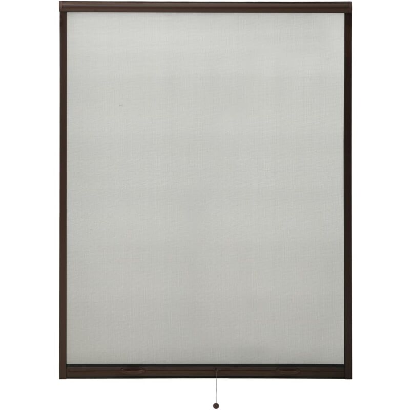 

Mosquitera enrollable para ventanas marrón 130x170 cm - Marrón - Vidaxl