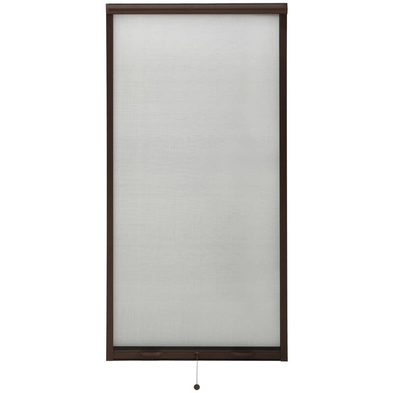

Mosquitera enrollable para ventanas marrón 70x150 cm - Marrón - Vidaxl