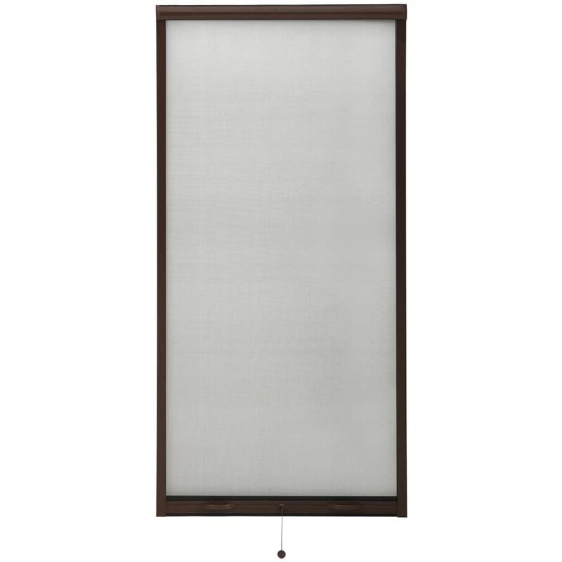 

Mosquitera enrollable para ventanas marrón 80x170 cm - Marrón - Vidaxl