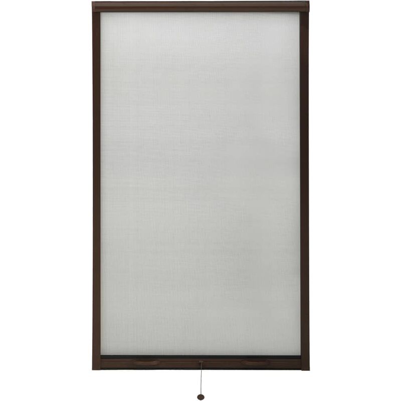 

Mosquitera enrollable para ventanas marrón 90x170 cm - Marrón - Vidaxl