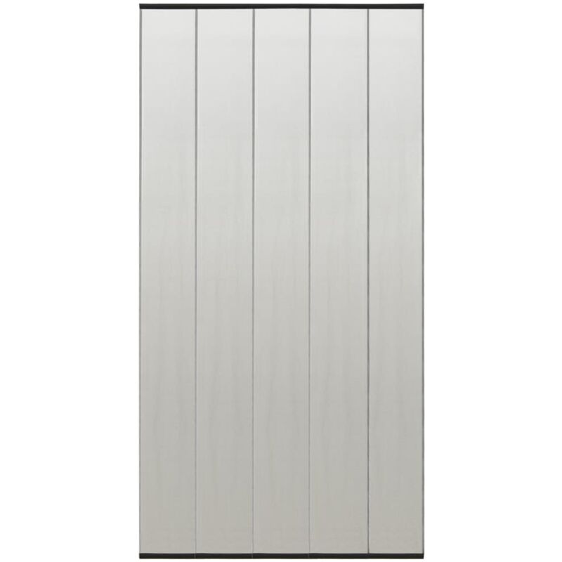 

Mosquitera para puerta 5 pzas cortina de malla negro 120x240 cm - Negro - Vidaxl