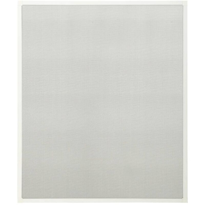 

vidaXL Mosquitera para ventanas blanco 110x130 cm - Blanco