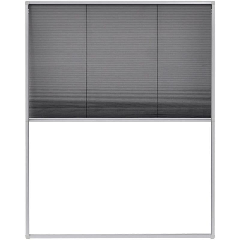 

Mosquitera plisada para ventanas aluminio 120x160cm - Blanco - Vidaxl