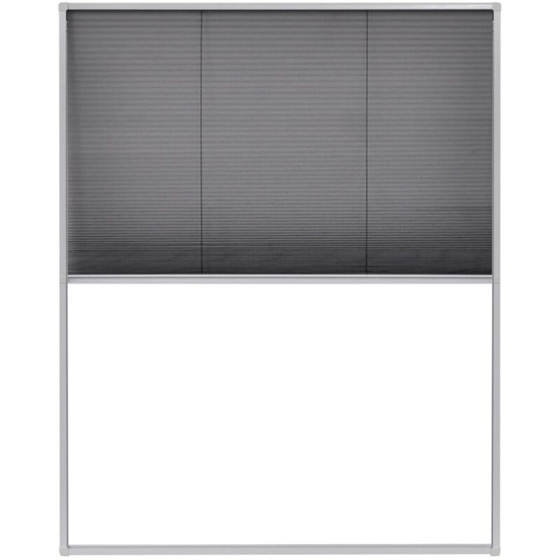 

Mosquitera plisada para ventanas aluminio 60x160cm - Blanco - Vidaxl