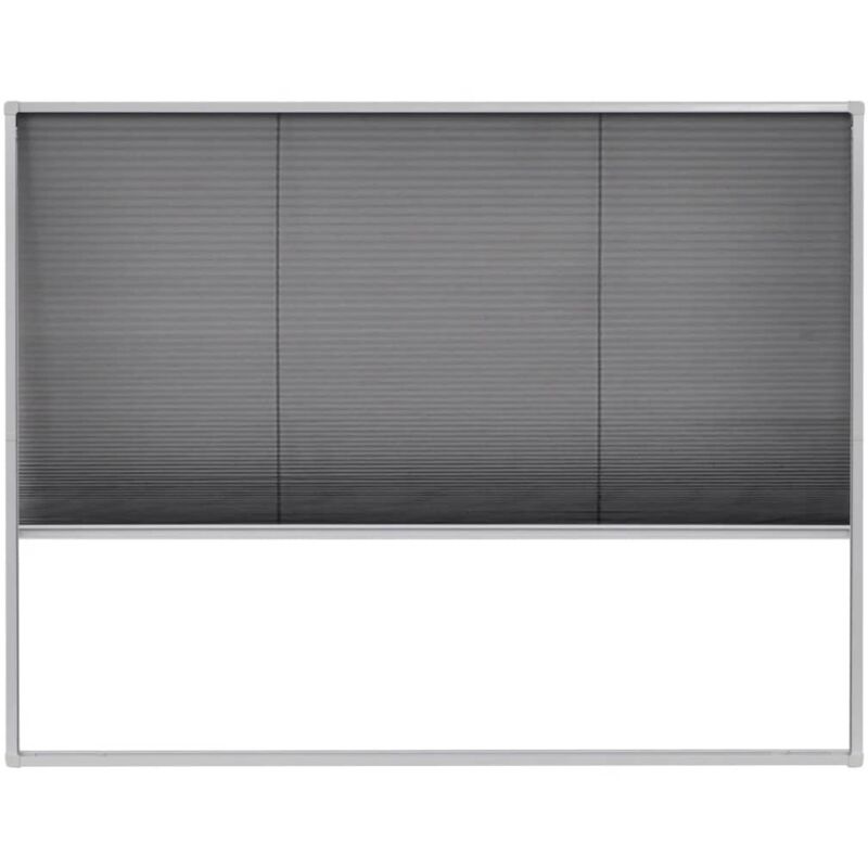 

Mosquitera plisada para ventanas aluminio 130x100cm - Blanco - Vidaxl