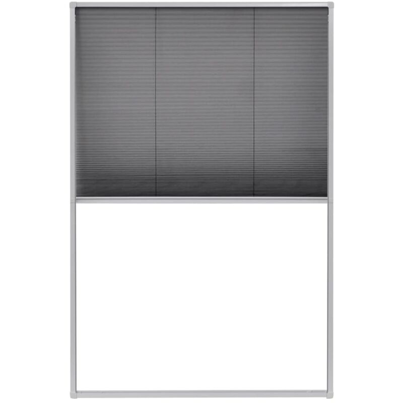 

Mosquitera plisada para ventanas aluminio 80x120cm - Blanco - Vidaxl