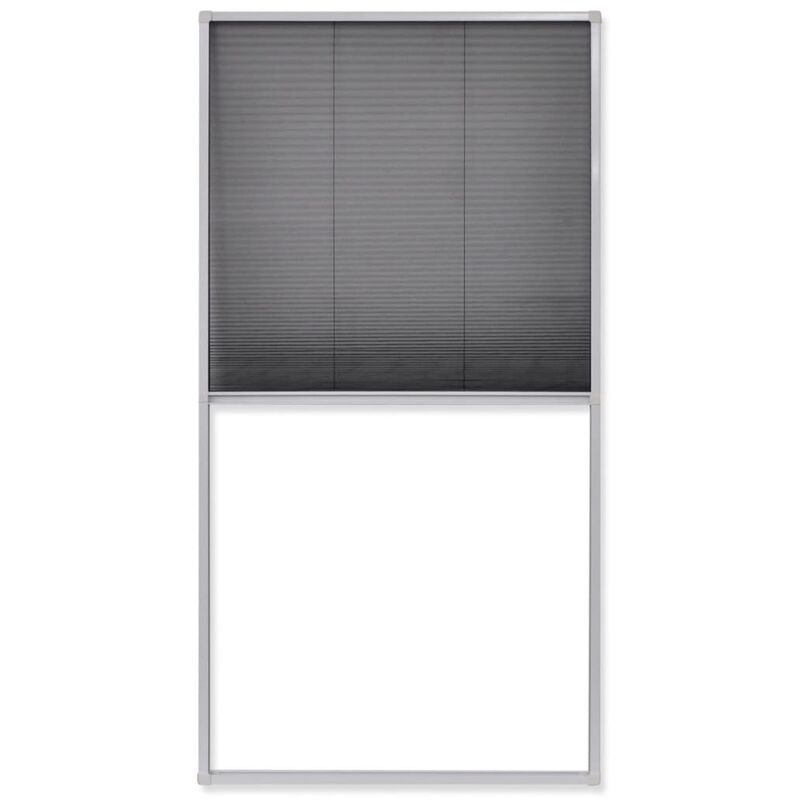 

Mosquitera plisada para ventana 80 x 160 cm - Blanco - Vidaxl