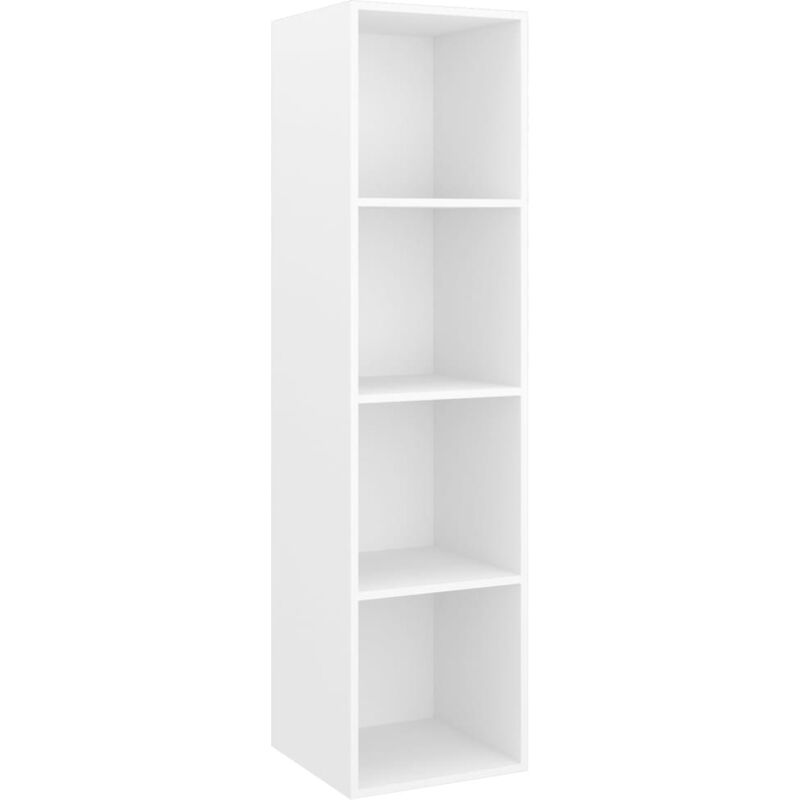 

Mueble de pared para TV aglomerado blanco 37x37x142,5 cm - Blanco - Vidaxl