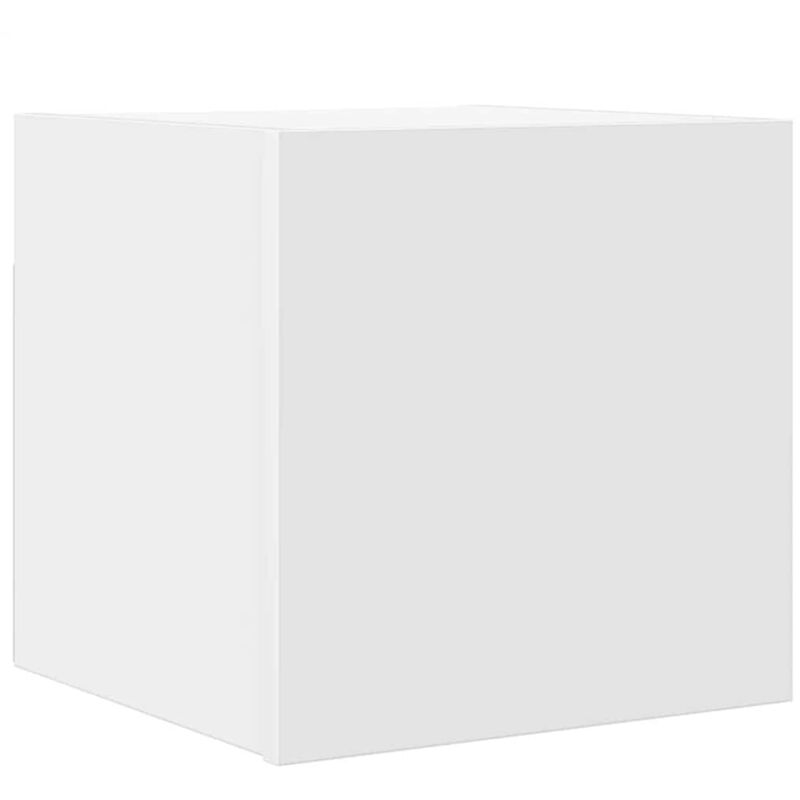 

Vidaxl - Mueble de pared para TV blanco 30,5x30x30 cm - Blanco