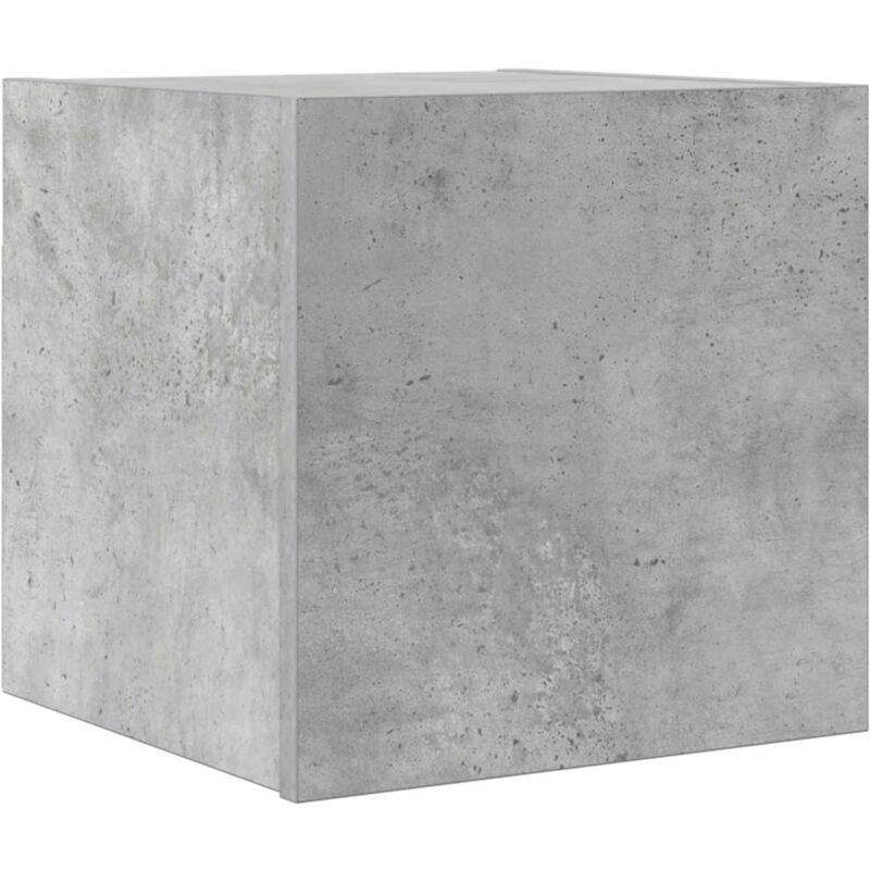 

Mueble de pared para TV gris hormigón 30,5x30x30 cm - Gris - Vidaxl
