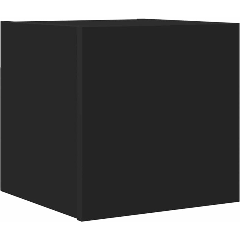 

Mueble de pared para TV negro 30,5x30x30 cm - Negro - Vidaxl