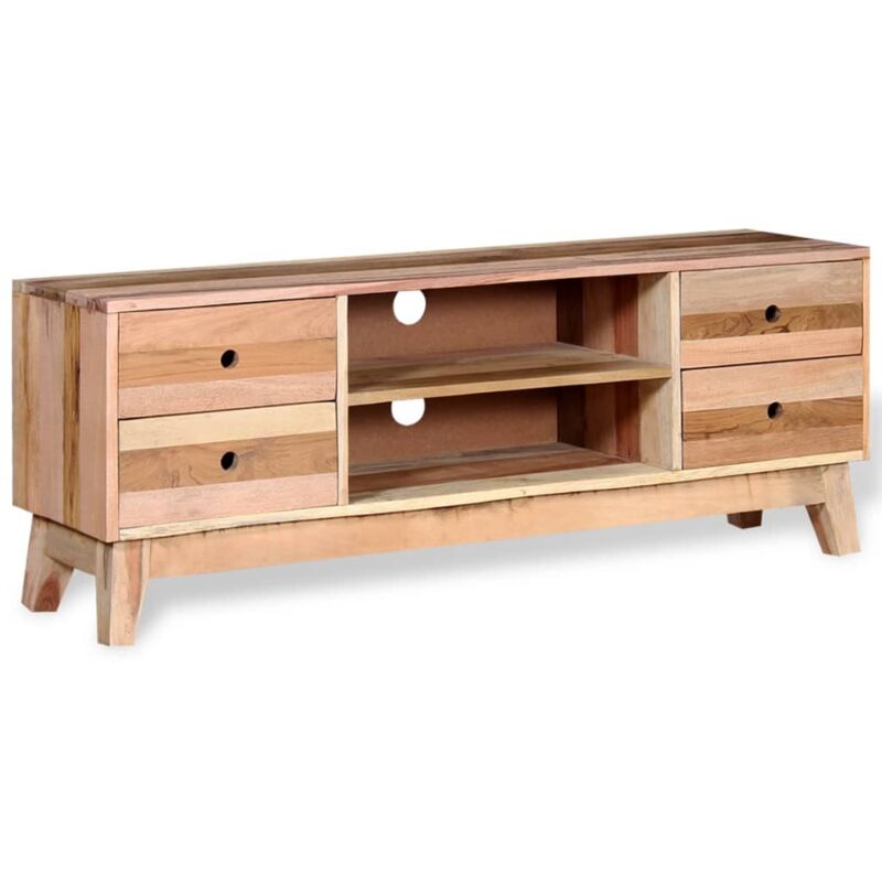 

Mueble para la TV de madera maciza reciclada - Beige - Vidaxl