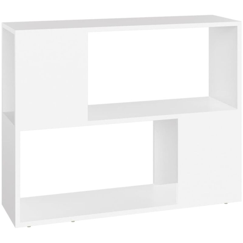 

Mueble para TV aglomerado blanco 80x24x63 cm - Blanco - Vidaxl