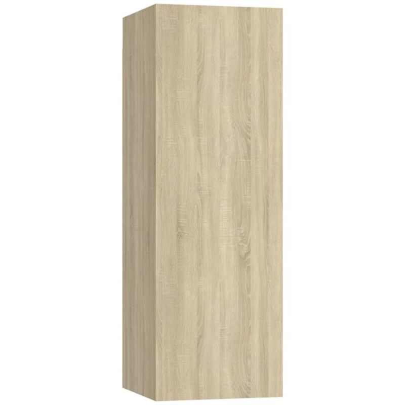 

Mueble para TV aglomerado color roble Sonoma 30,5x30x90 cm - Marrón - Vidaxl