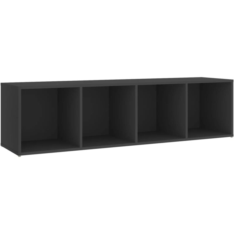 

Mueble para TV aglomerado gris 107x35x37 cm - Gris - Vidaxl
