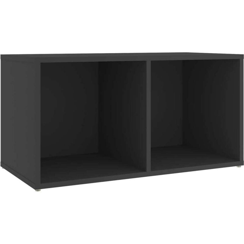 

Vidaxl - Mueble para TV aglomerado gris 72x35x36,5 cm - Gris
