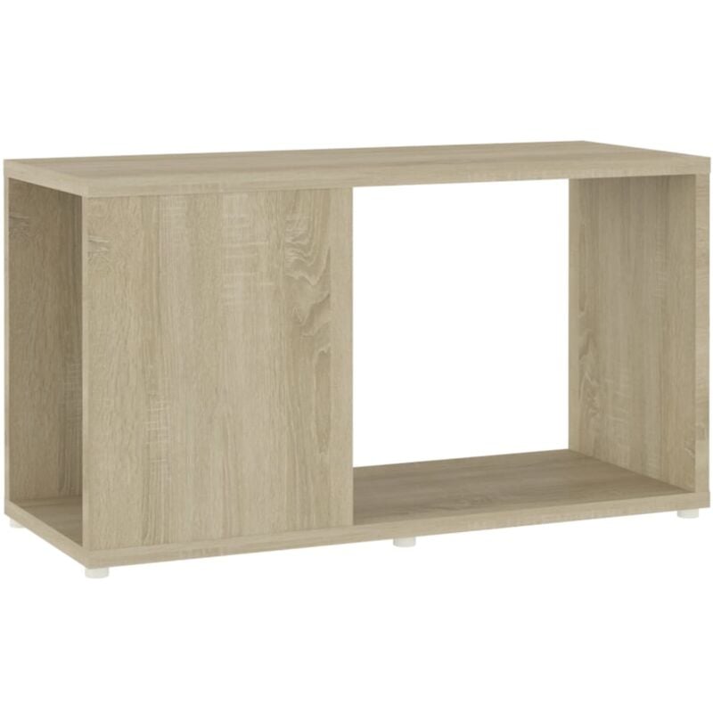

Mueble para TV aglomerado roble Sonoma 60x24x32 cm - Marrón - Vidaxl