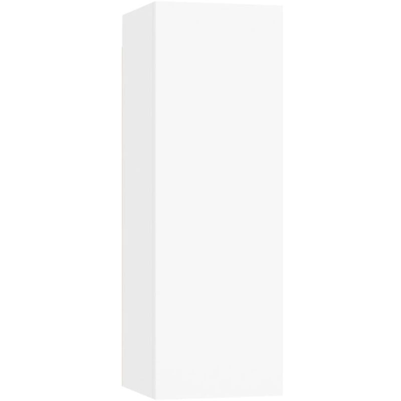 

Mueble para TV de aglomerado blanco 30,5x30x90 cm - Blanco - Vidaxl