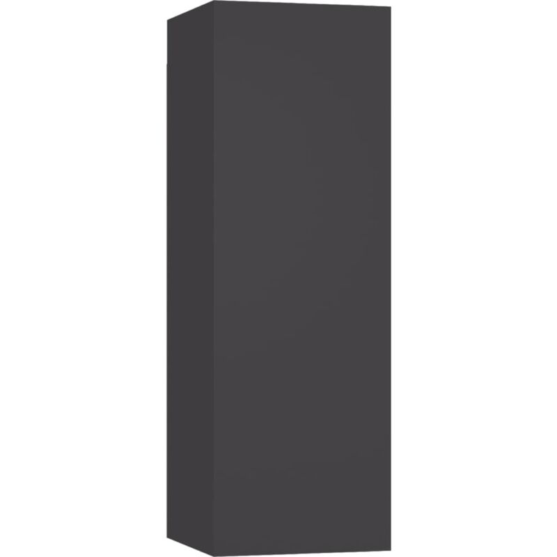 

Mueble para TV de aglomerado gris 30,5x30x90 cm - Gris - Vidaxl