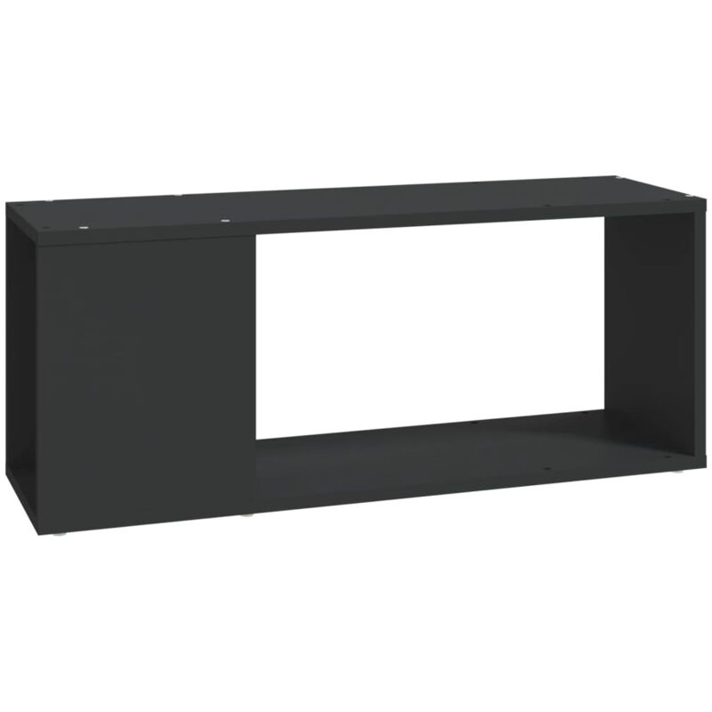 

Mueble para TV de aglomerado gris 80x24x32 cm - Gris - Vidaxl