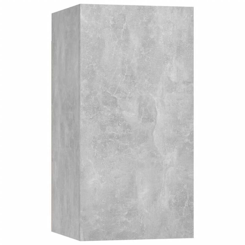 

Mueble para TV de aglomerado gris hormigón 30,5x30x60 cm - Gris - Vidaxl
