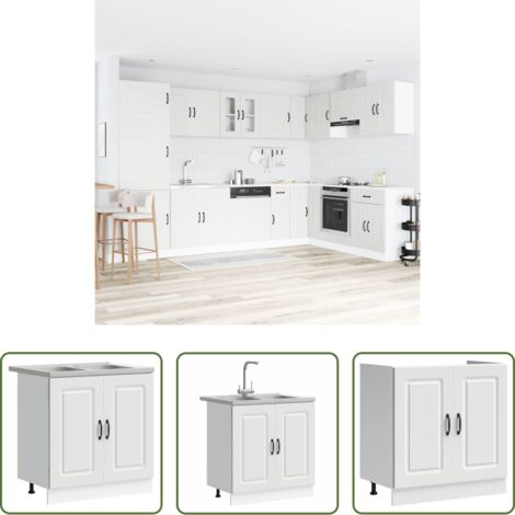 vidaXL Muebles de cocina -  Mueble de Cocina Kalmar 80 x 46 x 81,5 cm Madera de ingeniería