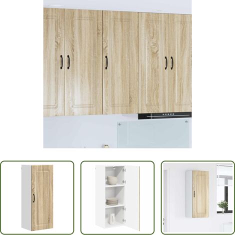 vidaXL Muebles de cocina -  Mueble de Cocina Kalmar Roble Sonoma 40 x 31 x 100 cm