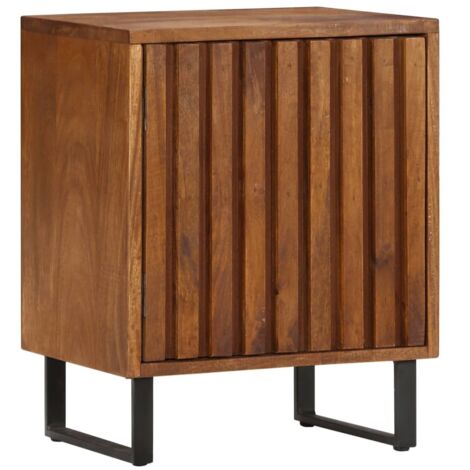 vidaXL Nachttisch 40x30x50 cm Massivholz Mango