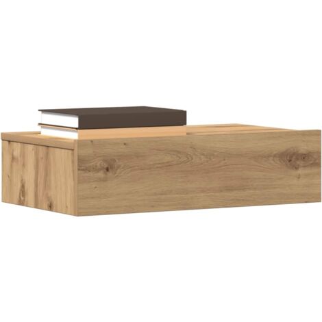 vidaXL Nachttisch Artisan-Eiche 60x35 cm Holzwerkstoff