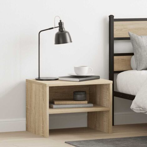 vidaXL Nachttisch Sonoma-Eiche 40x30x30 cm Holzwerkstoff
