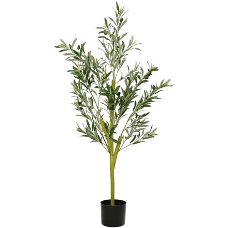 vidaXL Olivenbaum Künstlich 450 Blätter 120 cm Grün