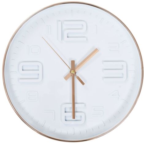 vidaXL Orologio da Parete Effetto Rame 30 cm