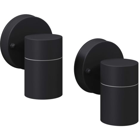 Outdoor LED Wall Lights 2 pcs Stainless Steel Downwards