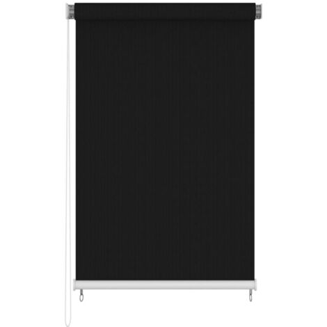 vidaXL Outdoor Roller Blind 180x230 cm Black