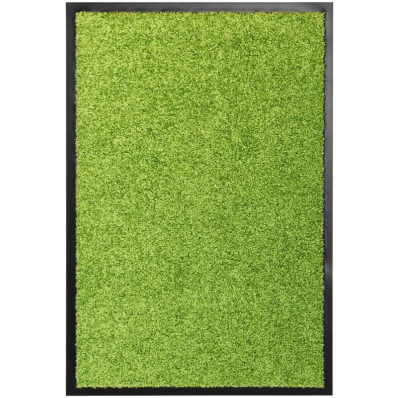 Paillasson lavable Vert 40x60 cm