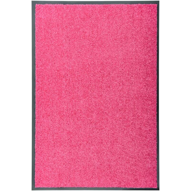 Paillasson lavable Rose 60x90 cm Vidaxl
