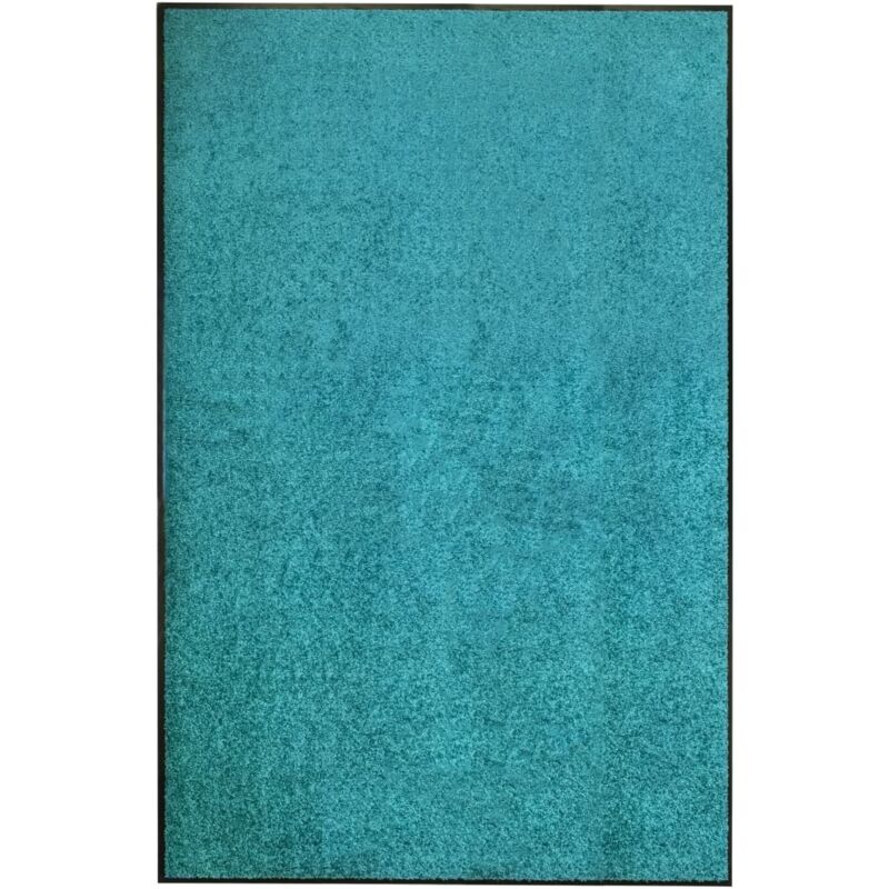 Vidaxl paillasson lavable cyan 120x180 cm 323462
