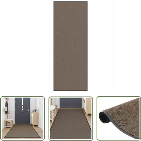 vidaXL Paillasson marron 115x300 cm