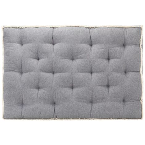vidaXL Paletten-Sofa-Kissen Anthrazit 120x80x10 cm