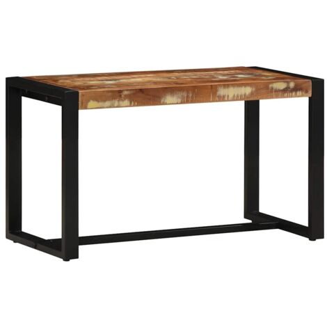 vidaXL Panca Multicolore 80x35x45 cm in Legno Massello Recupero