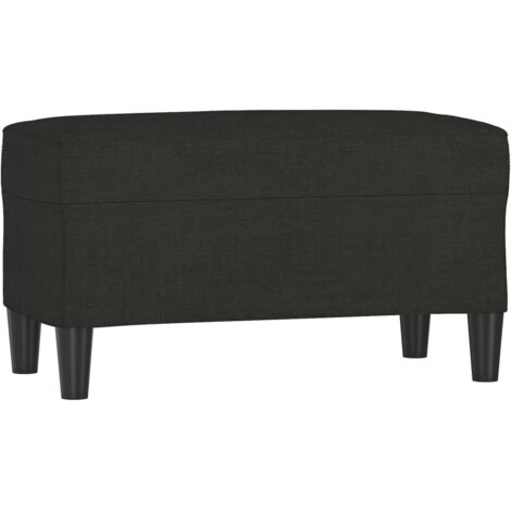 vidaXL Panca Nero 70x35x41 cm in Tessuto