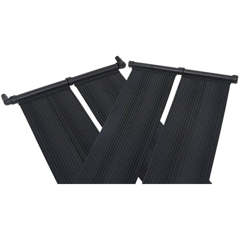 

vidaXL Panel calentador solar para piscinas 2 unidades 80x310 cm