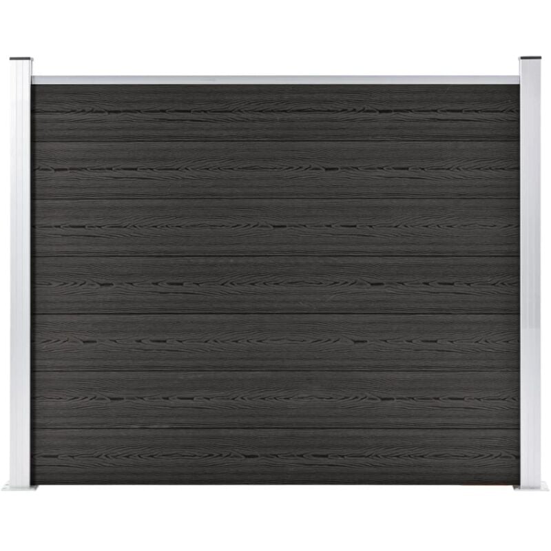 

vidaXL Panel de valla WPC gris 180x146 cm - Gris