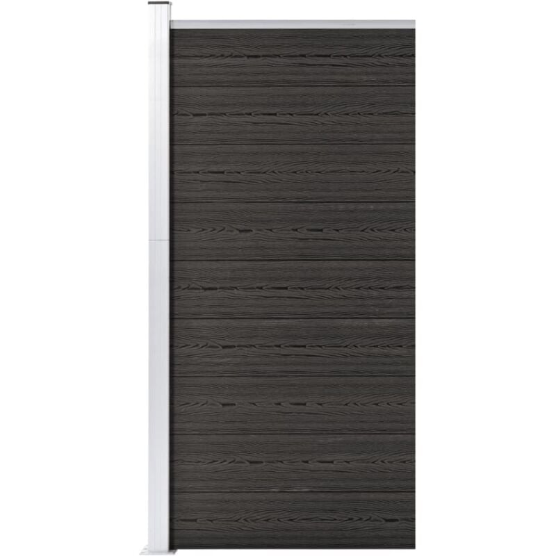 

Panel de valla WPC gris 95x186 cm - Gris - Vidaxl