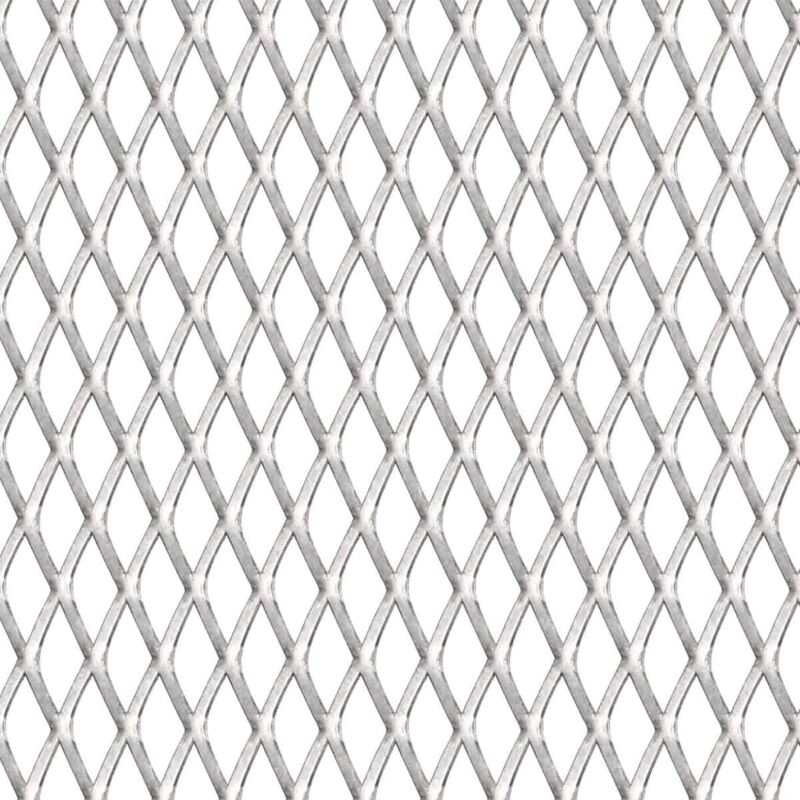 Panneau de grillage de jardin Acier inox 100x85 cm 45x20x4 mm